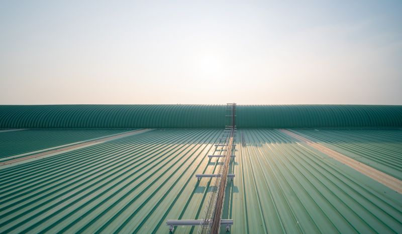Industrial Roof Installation detail